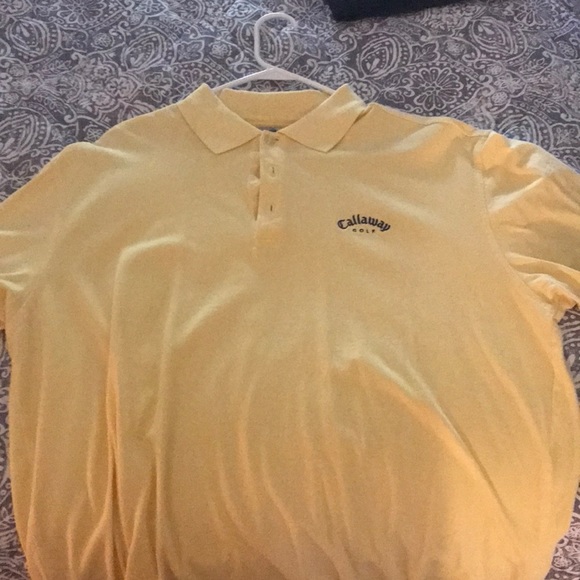 Callaway Gold Shirt - Picture 1 of 2